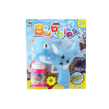 Fish Bubble Gun Toy with Bubble Bottle